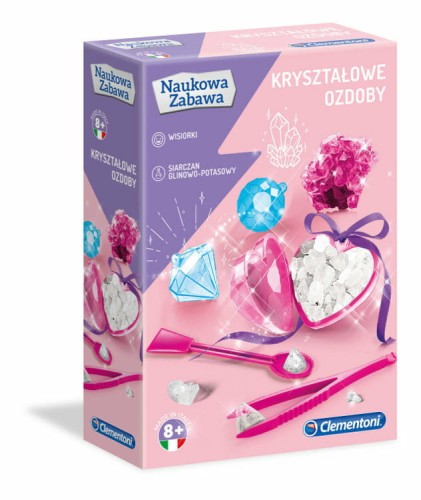 Przejdź do produktu Clementoni Kryształowe ozdoby p6 50070