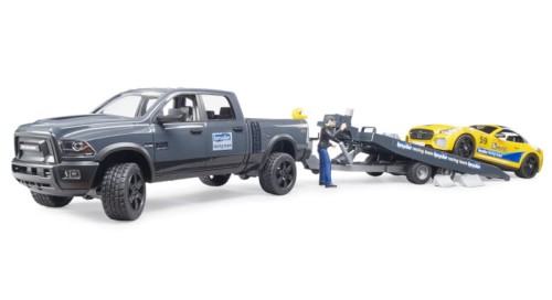 Przejdź do produktu Auto Dodge RAM 2500 Power Wagon z lawetą i autem R