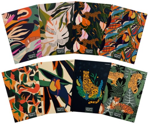 Przejdź do produktu Brulion A5 96 k. kratka 70g Top Collage szyty, Top-2000