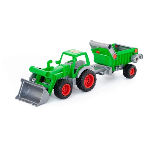 Przejdź do produktu Wader-Polesie 8718 ""Farmer-technik"" traktor ładowa