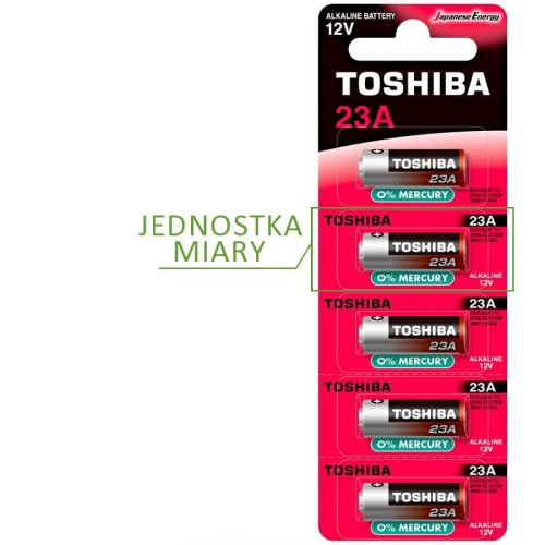 Przejdź do produktu Bateria 23A 12V 1/5 blistra., Toshiba