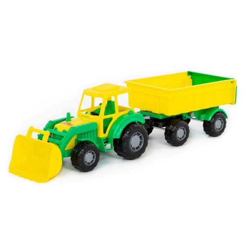 Przejdź do produktu Polesie 35264 Traktor z przyczepą i koparką No1 w