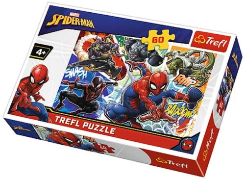 Przejdź do produktu Puzzle 60el Waleczny Spider-Man 17311 Trefl p20