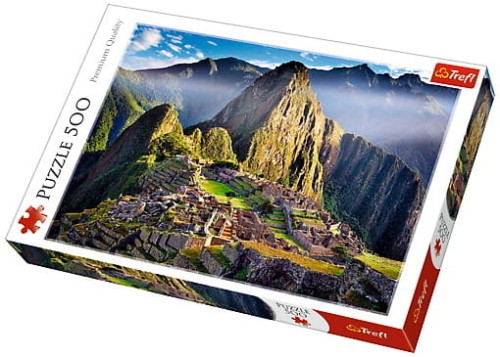 Przejdź do produktu Puzzle 500el Zabytkowe sanktuarium Machu Picchu 37