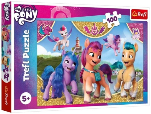 Przejdź do produktu Puzzle 100el Kolorowa przyjaźń My Little Pony 1641