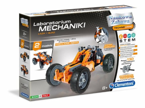 Przejdź do produktu Clementoni Laboratorium mechaniki- Łazik i quad 60