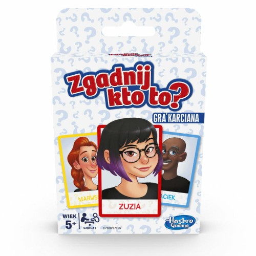 Przejdź do produktu Zgadnij kto to? gra karciana E7588 HASBRO