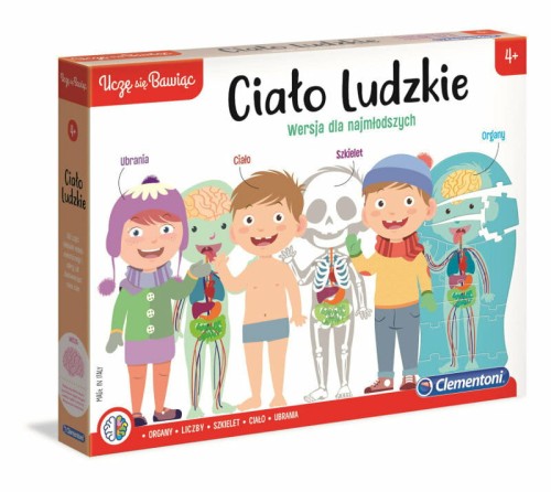 Przejdź do produktu Clementoni Ciało ludzkie wersja dla najmłodszych 6