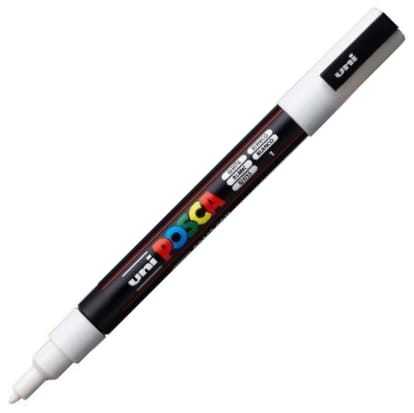 Przejdź do produktu Marker pigmentowy Posca PC-3M biały, Uni