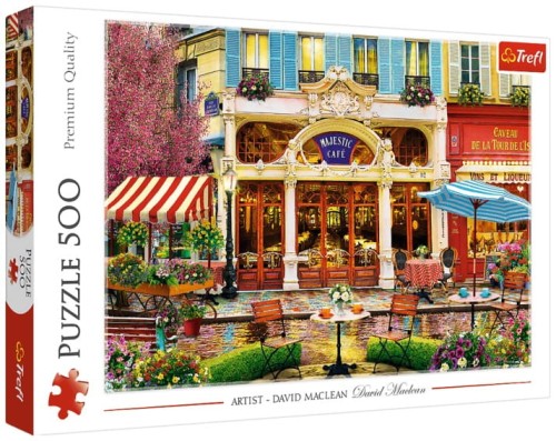 Przejdź do produktu Puzzle 500el Kawiarenka 37406 Trefl p8