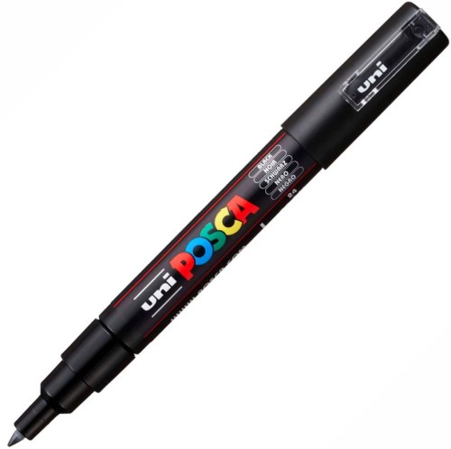 Przejdź do produktu Marker pigmentowy Posca PC-1M czarny, Uni