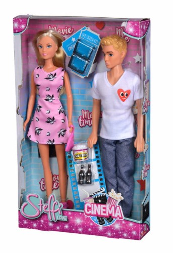 Przejdź do produktu Lalka Steffi i Kevin na randce w kinie Simba