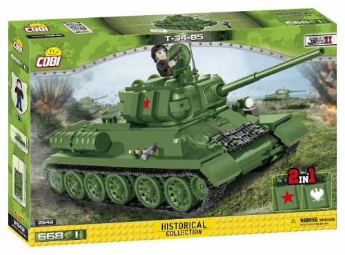 Przejdź do produktu COBI 2542 Historical Collection WWII Czołg T 34-85