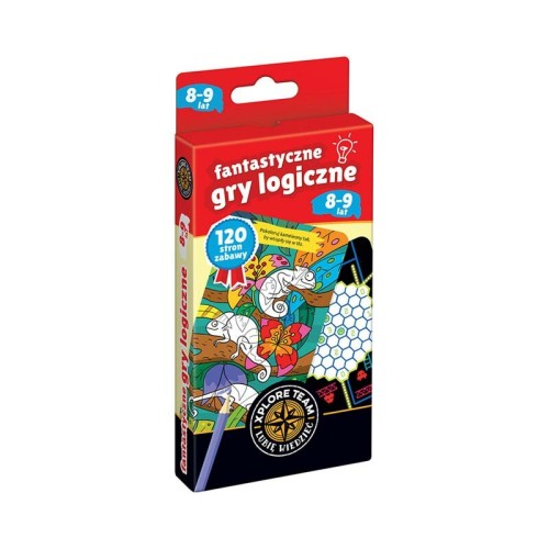 Przejdź do produktu Xplore Team Fantastyczne Gry Logiczne dla dzieci 8