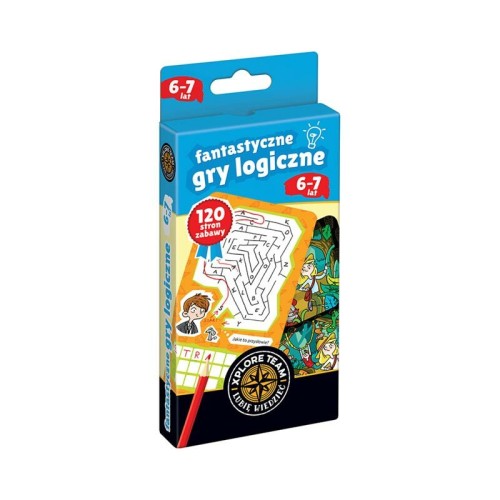 Przejdź do produktu Xplore Team Fantastyczne Gry Logiczne dla dzieci 6