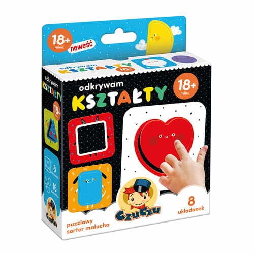 Przejdź do produktu CzuCzu Odkrywam Kształty