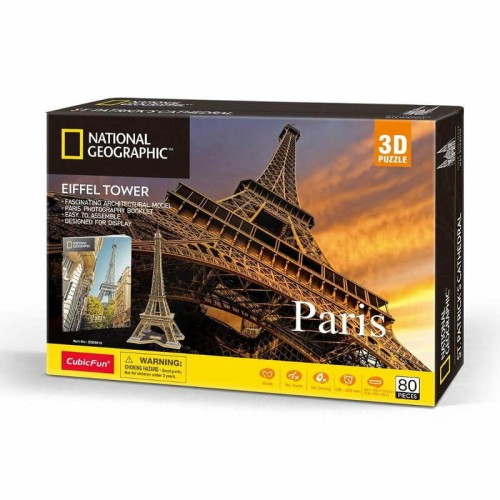 Przejdź do produktu PUZZLE 3D NATIONAL GEOGRAPHIC PARYŻ 9988