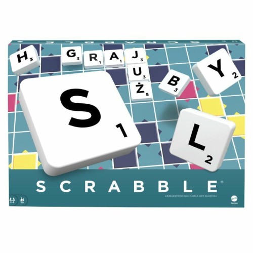 Przejdź do produktu PROMO Scrabble Oryginal gra MATTEL Y9616  51289 MA