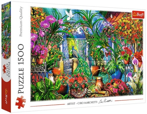 Przejdź do produktu Puzzle 1500el Tajemniczy ogród 26188 Trefl