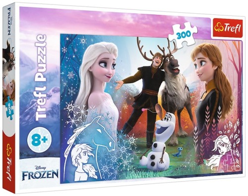 Przejdź do produktu Puzzle 300el Magiczny czas. Frozen 2. Kraina Lodu