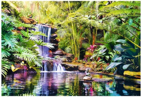 Przejdź do produktu Puzzle 1500el Oaza spokoju 26187 Trefl p6