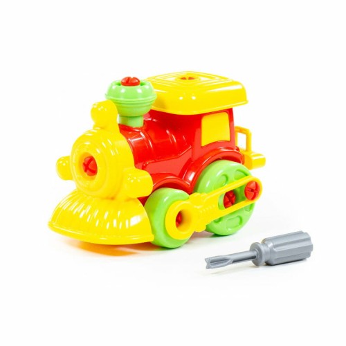 Przejdź do produktu Polesie 77134 Klocki - transport ""Lokomotywa"" 25el
