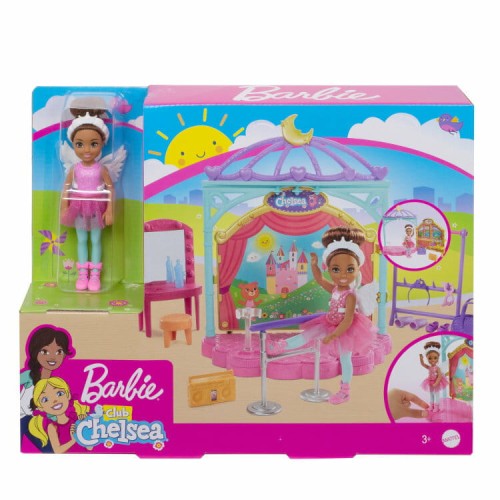 Przejdź do produktu Barbie Lalka Chelsea Szkoła baletowa GHV81 MATTEL