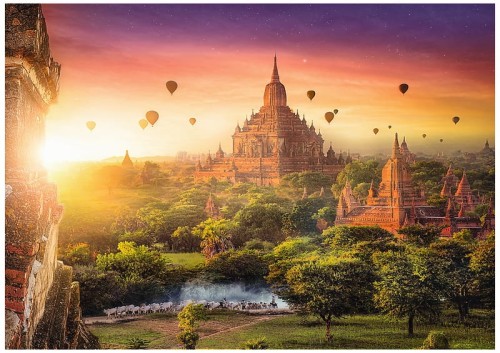 Przejdź do produktu Puzzle 1000el Starożytna świątynia Birma 10720 Tre