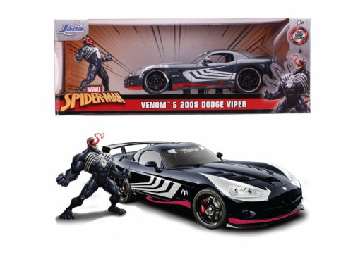 Przejdź do produktu Auto Marvel Venom Dodge Viper 2008 1:24 Dickie