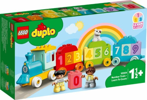 Przejdź do produktu LEGO 10954 DUPLO Town Pociąg z cyferkami - nauka l