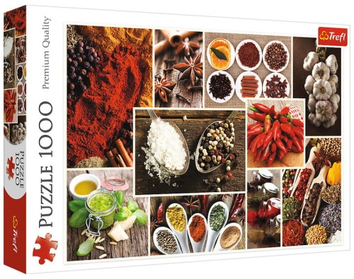 Przejdź do produktu Puzzle 1000el - Przyprawy kolaż 10470 TREFL p6