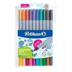 Przejdź do produktu FLAMASTRY COLORELLA-TWIN C304 10SZT ETUI-BL