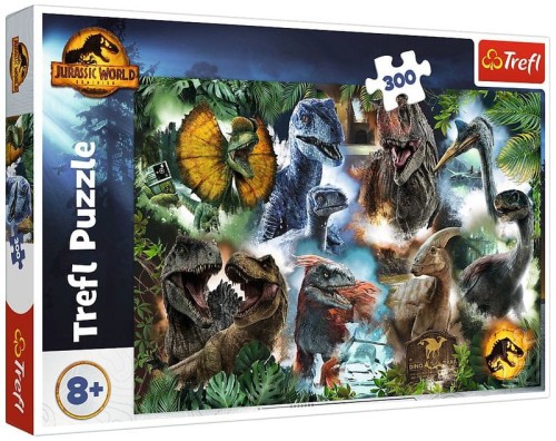 Przejdź do produktu Puzzle 300el Ulubione dinozaury 23013 Trefl