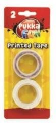 Przejdź do produktu Taśma klejąca z nadrukiem 2szt + ołówki HB 2szt + markery jumbo 2 szt, Pukka Pad