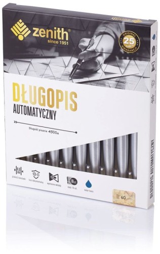 Przejdź do produktu Długopis Zenith 60 Silver