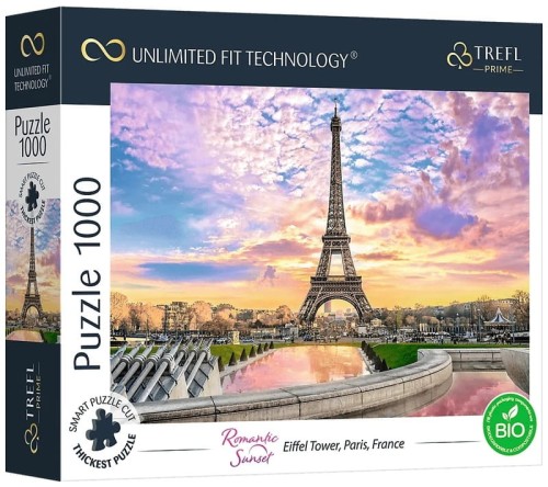 Przejdź do produktu Puzzle 1000el Wieża Eiffla Paryż Francja 10693 Tre