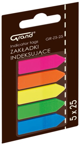 Przejdź do produktu ZAKŁADKI INDEKSUJĄCE GRAND STRZAŁKI 8263