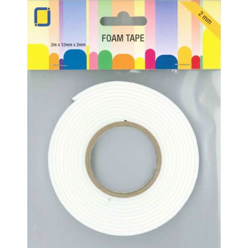 Przejdź do produktu Taśma dwustronna piankowa 12 mm x 2 m gr = 2 mm 3.3000, Jeje