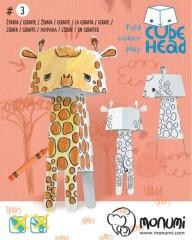 Przejdź do produktu Cubehead Regular - ŻYRAFA/ GIRAFFE