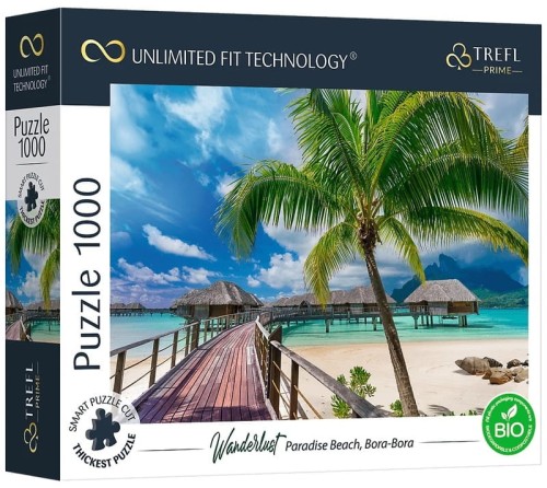Przejdź do produktu Puzzle 1000el Paradise Beach, Bora-Bora 10704 Tref