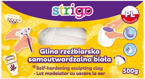 Przejdź do produktu GLINA RZEŹB.SAMOUTWARDZALNA BIAŁA