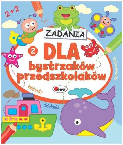 Przejdź do produktu Zadania dla bystrzaków przedszkolaków 2