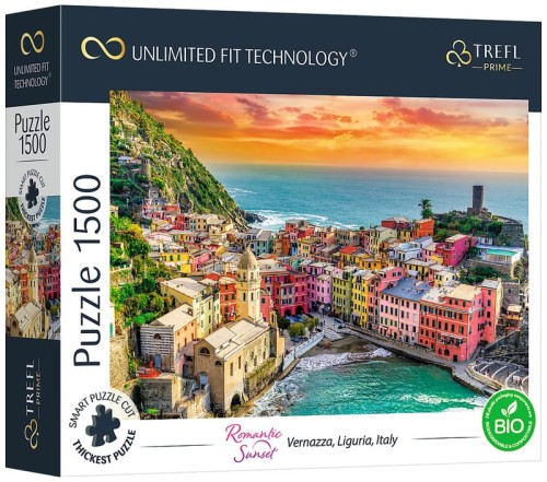 Przejdź do produktu Puzzle 1500el Vernazza, Liguria, Włochy 26196 Tref