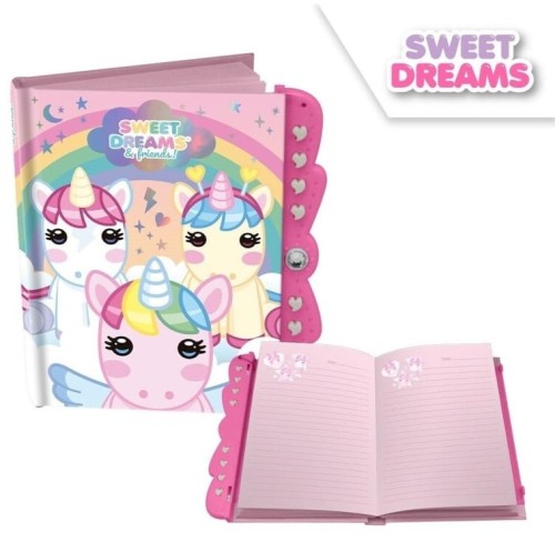 Przejdź do produktu Pamiętnik zamykany Sweet Dreams, Kids