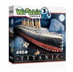 Przejdź do produktu Wrebbit Puzzle 3D 440 el Titanic