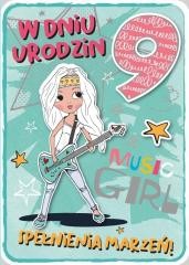 Przejdź do produktu KARNET URODZINY 9 B6 Z KOP AS GM-698 FOL
