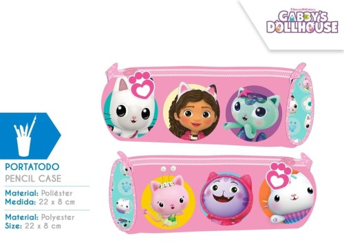 Przejdź do produktu Piórnik 22cm Koci Domek Gabi. Gabby's Dollhouse GD