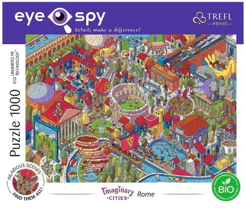 Przejdź do produktu Puzzle 1000el Imaginary Cities: Rome Italy / Miast