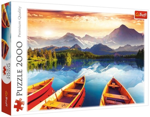 Przejdź do produktu Puzzle 2000-el. Kryształowe jezioro 27096, Trefl