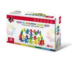 Przejdź do produktu Klocki Małych Geniuszy - liczmany 52 elementów ASK